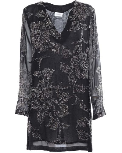P.A.R.O.S.H. Dress With Sequins - Grey