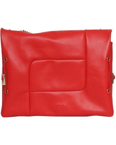 Lancel Rabat Bag - Red