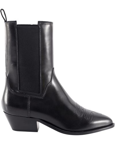 Closed Ankle Boots - Black
