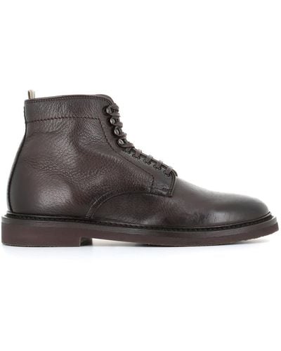 Officine Creative Lace Up Boot Hopkins Flexi/203 - Brown