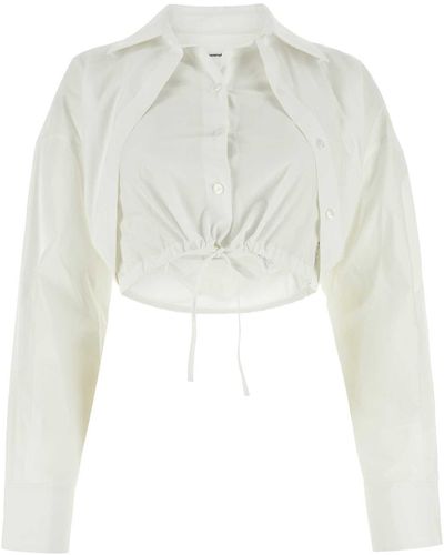 T By Alexander Wang Camicia - White
