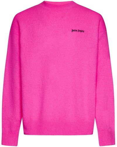 Palm Angels Sweaters - Pink