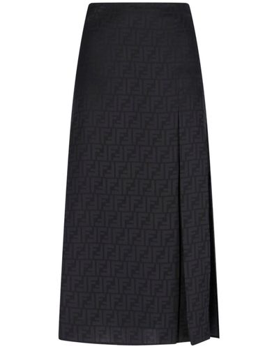Fendi Spring Festival Skirt - Black