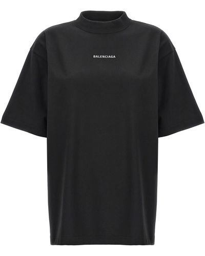 Balenciaga Back T-Shirt - Black