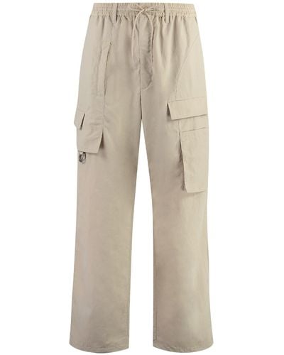 Y-3 Y-3 Crinkle Technical-Nylon Trousers - Natural
