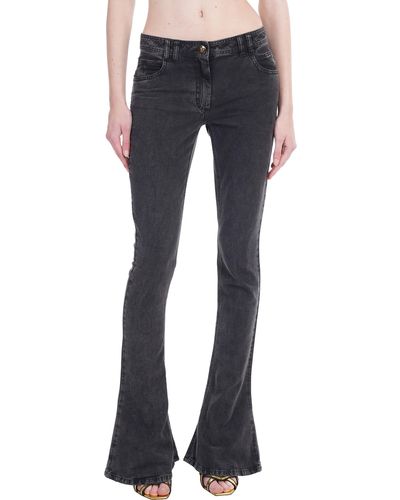 Balmain Jeans In Black Denim