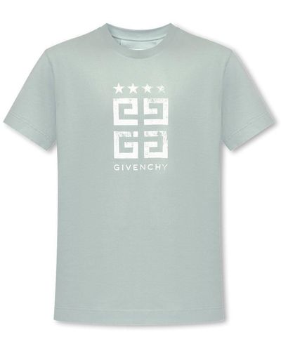 Givenchy T-shirt With Logo, - Green