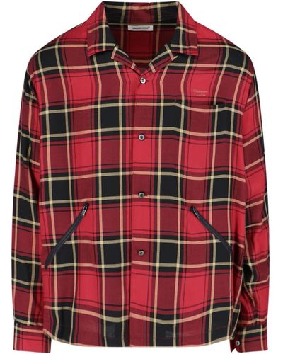Undercover Check Shirt - Red