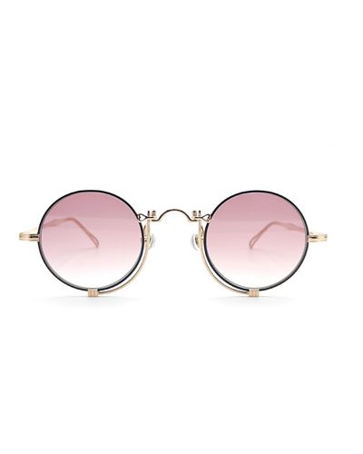 Matsuda 10601h - Rose Gold / Matte Black Sunglasses