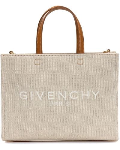Givenchy G-tote Small Bag - Natural