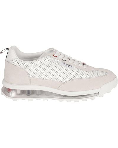 Thom Browne Runner Lace Loops Sneakers - White