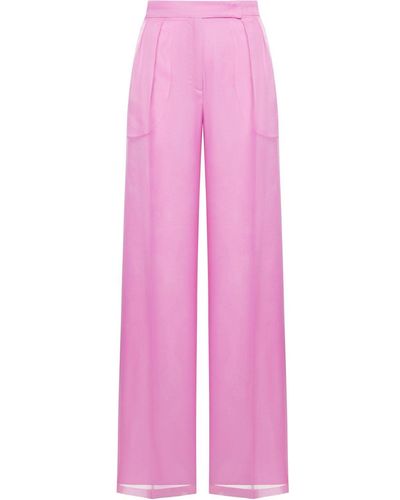 Max Mara Calibri Trousers - Pink