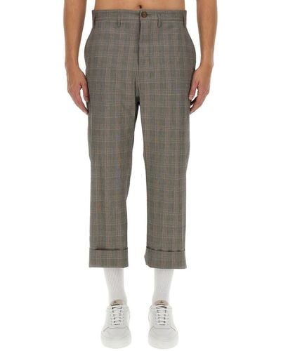 Vivienne Westwood Cruise" Cropped Pants - Gray