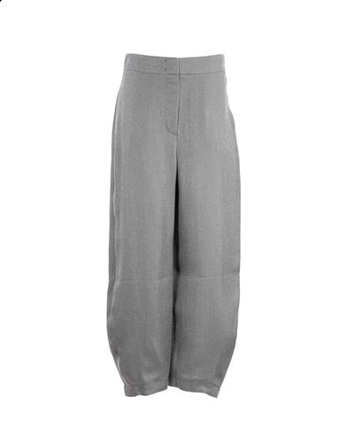 Giorgio Armani Oval Leg Pants - Gray