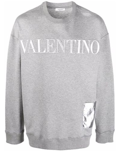 Valentino Logo Sweatshirt - Gray