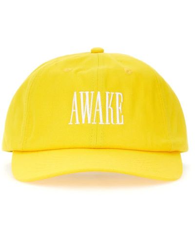 AWAKE NY Baseball Cap - Yellow