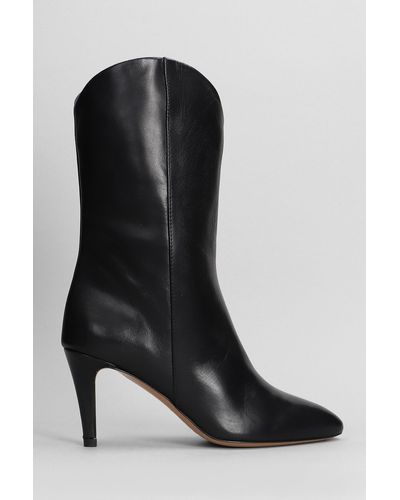 The Seller High Heels Boots In Black Leather