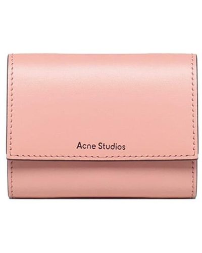 Acne Studios Wallet With Envelope Closure - Pink