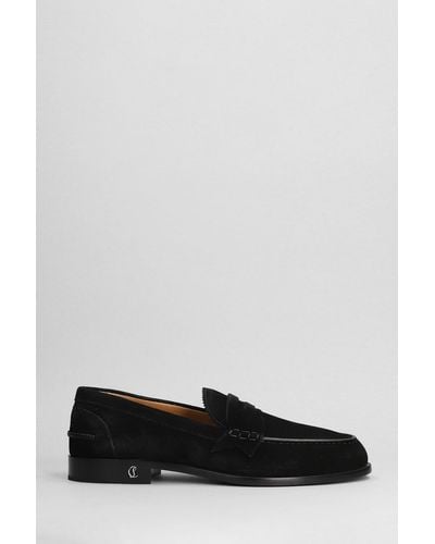 Christian Louboutin No Penny Loafers - Black