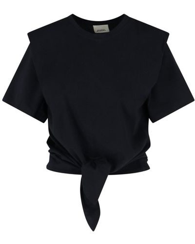 Isabel Marant Cropped T-shirt - Black