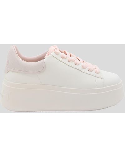 Ash Leather Sneakers - Pink