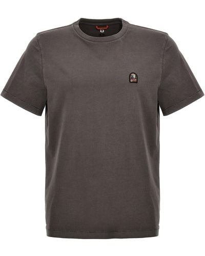Parajumpers Logo Patch T-shirt - Gray