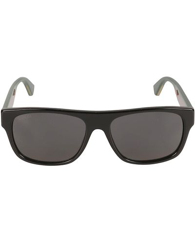 Gucci Geometric Classic Sunglasses - Grey