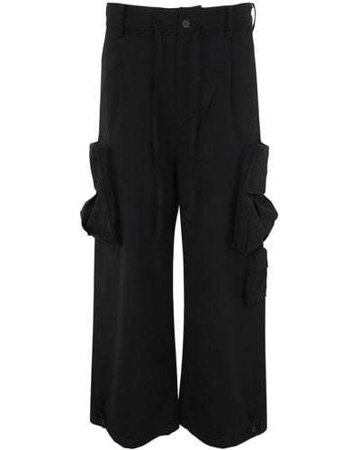 Y-3 Nylon Cuf Pants Clothing - Black