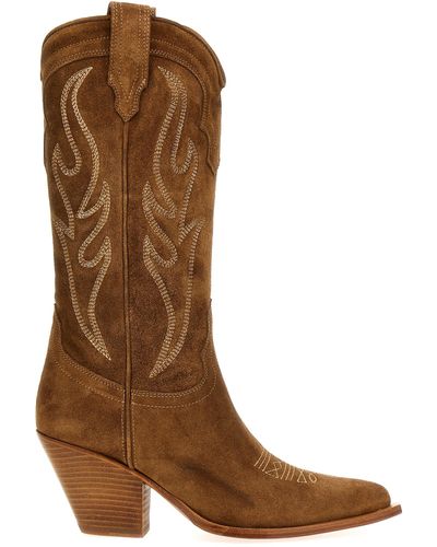 Sonora Boots Santa Fe Boots - Brown