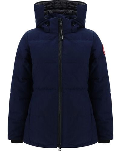 Canada Goose Chelsea Hooded Shell-down Parka Jacket - Blue