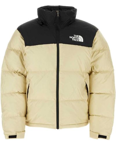 The North Face Two-Tone Nylon Down Jacket - Black