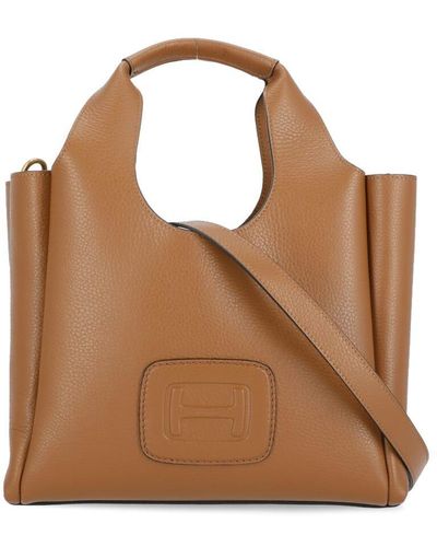 Hogan H-Bag Shopping Bag - Brown