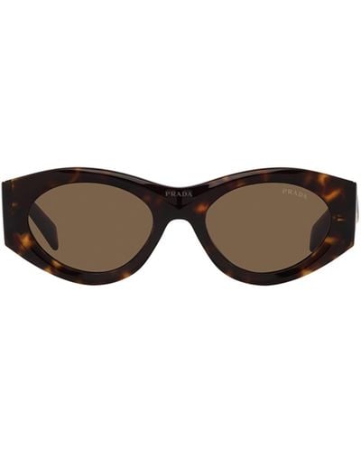 Prada Pr 20zs Tortoise Sunglasses - Multicolour