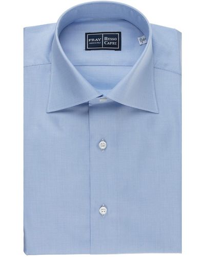 Fray Regular Fit Shirt - Blue