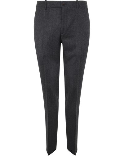 Incotex Smart Flannel Pants - Gray