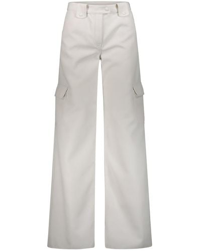 Courreges Gy Twill Trousers Clothing - White