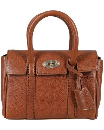 Mulberry Mini Bayswater Nvt - Brown