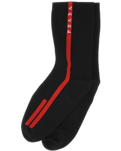 Prada Polyester Socks - Black