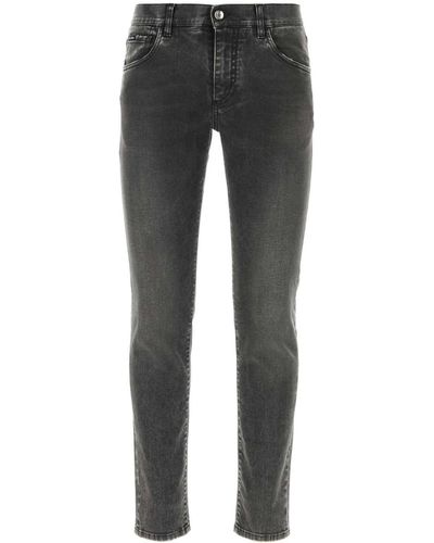 Dolce & Gabbana Stretch Denim Jeans - Black