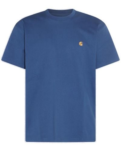Carhartt Crewneck Short-sleeved T-shirt - Blue