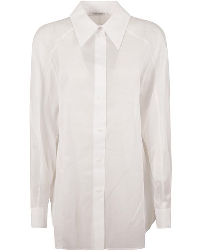 Alberta Ferretti Long-Sleeved Shirt - White
