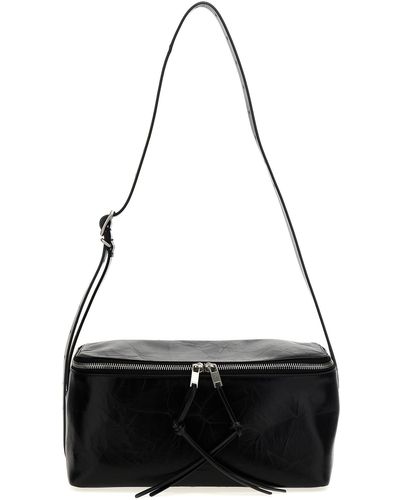 Jil Sander 'Camera Bag' Medium Crossbody Bag - Black