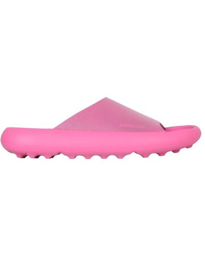 Ambush Rubber Slide Sandals - Pink