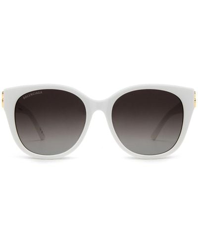 Balenciaga Bb0103Sa Sunglasses - White