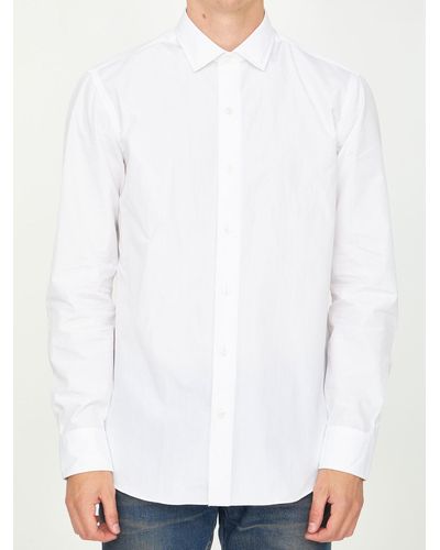 Salvatore Piccolo Cotton Shirt - White