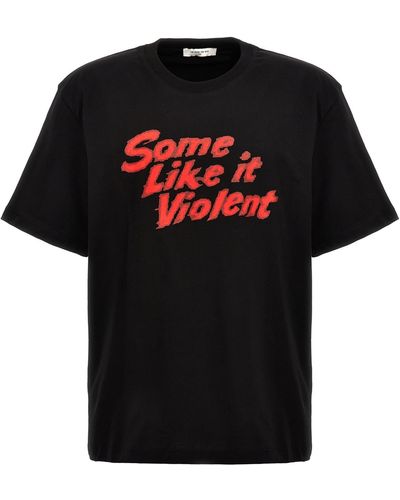 ih nom uh nit Some Like It Violent T-Shirt - Black