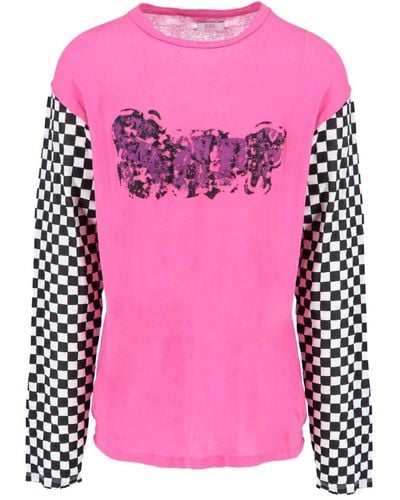 ERL Long Sleeve T-Shirt - Pink