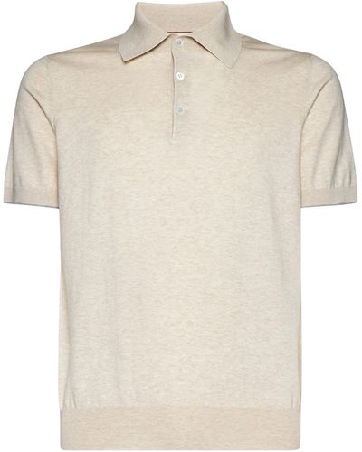Brunello Cucinelli T-shirts And Polos - Natural