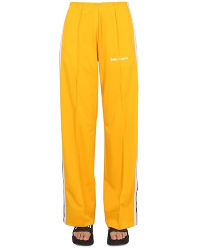 Palm Angels Track Pants Loose - Yellow