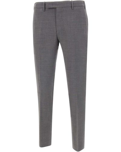 PT01 Dieci Fresh Wool Pants - Gray